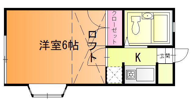 ロジュマン木崎の間取り
