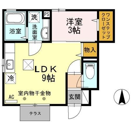 フローラ小金井の間取り