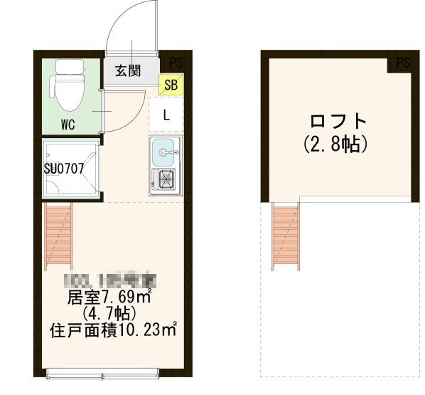 【間取り】 | マルシエール西早稲田