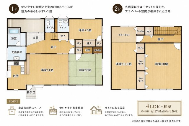 杵島郡白石町 4LDK中古一戸建ての駐車場