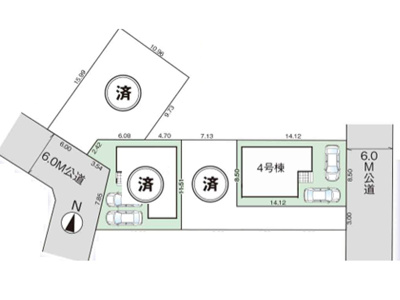 【区画図】 | GRAFARE 北本市下石戸5期　新築住宅