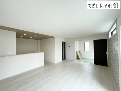 【居間・リビング】 | GRAFARE 北本市下石戸5期　新築住宅 | 現地(2026年8月撮影)