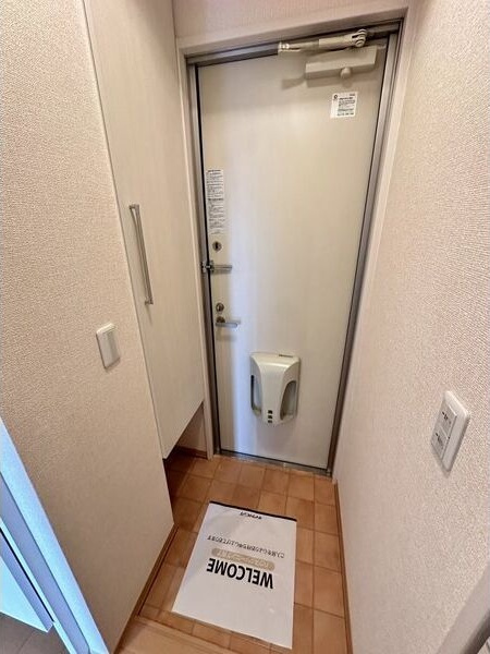 シャルマンコート杜Aの玄関