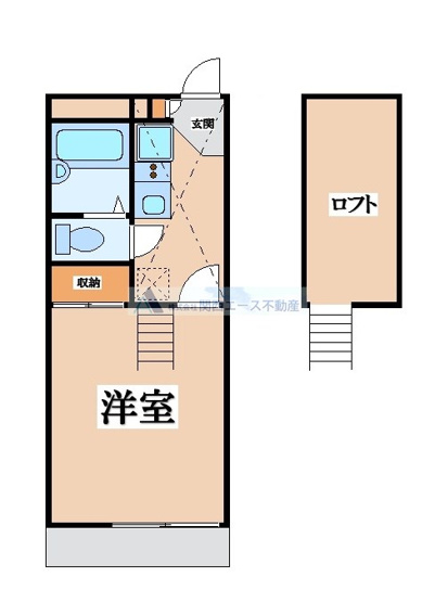 【間取り】 | レオパレスサン・ビレッジⅠ