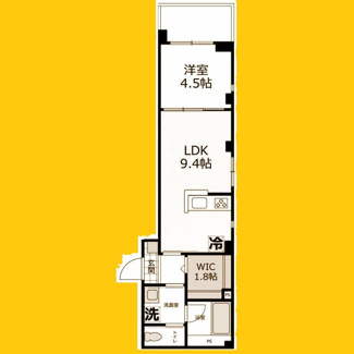 【間取り】 | ビューノ伊勢町