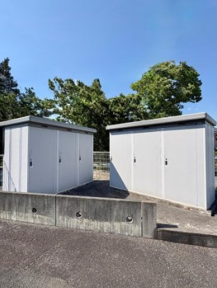 リーフリットⅡのその他|敷地内に鍵付きの『専用外部物置』を完備しています。