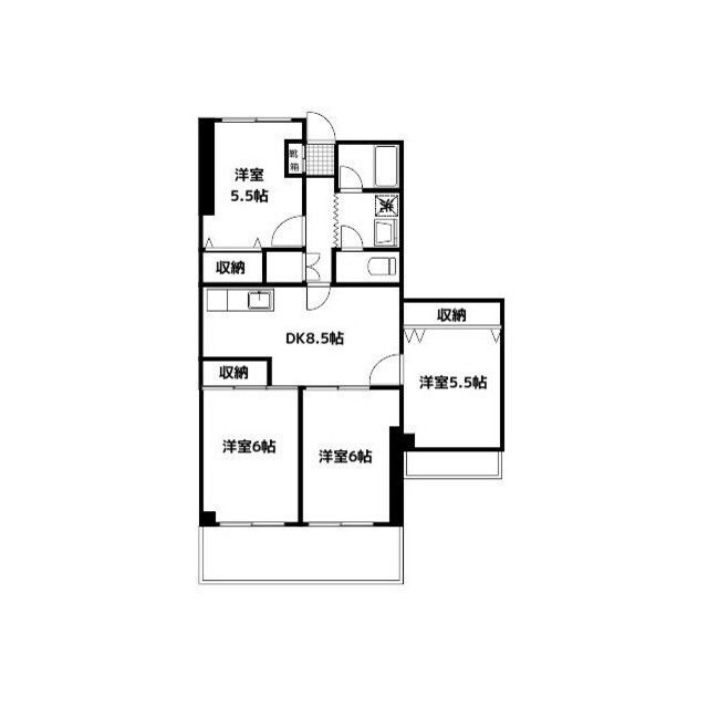 千歳サンライズの間取り