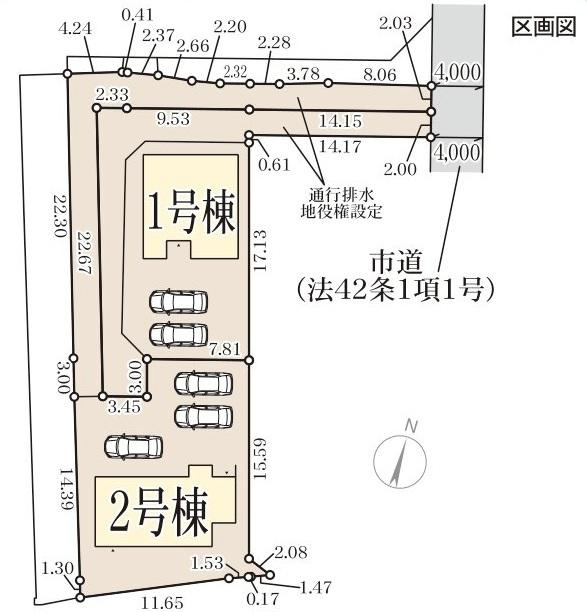 リーブルガーデン　浅口市鴨方町六条院中【第２】【仲介手数料無料】の区画図
