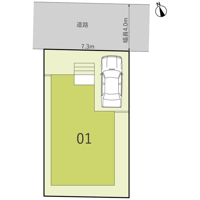 Ｓｕｍａｉ－ｔｏ柏市しいの木台０１の区画図