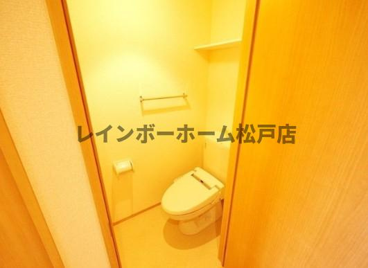 仲介手数料（賃料の1.10ヵ月）の50％OFF対象物件！のトイレ