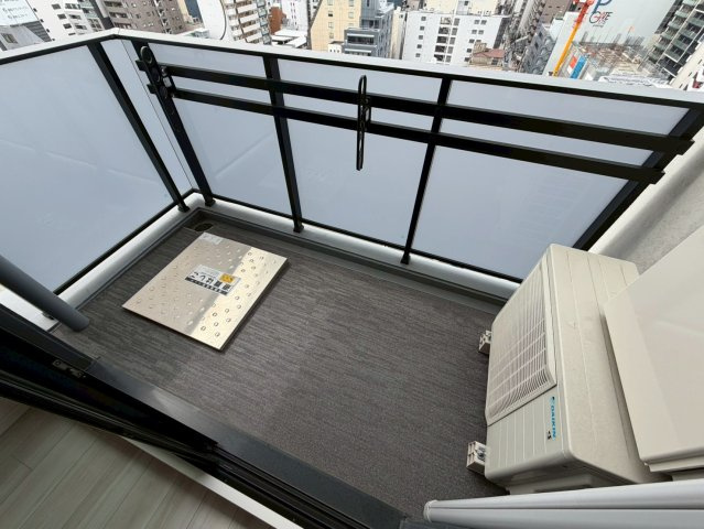 S-RESIDENCE堺筋本町Unoのバルコニー