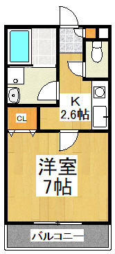 Une Brise　の間取り