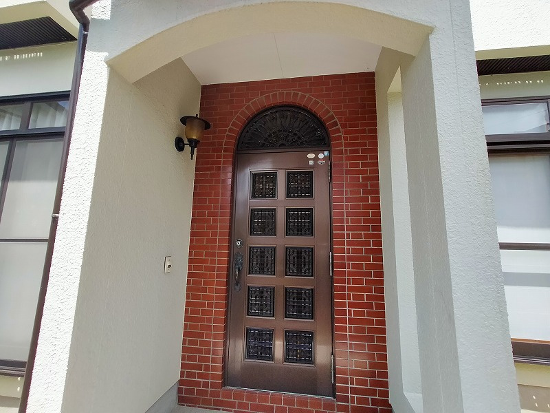 大和町一戸建の玄関|玄関入口