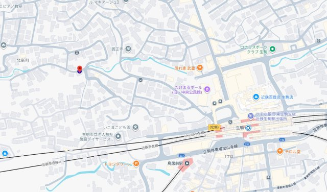M's北新町の地図