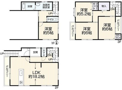 【間取り】 | 八尾市太田新町9丁目戸建　大正小学校区　JR志紀駅