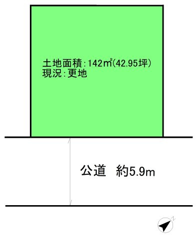 相模原市南区相武台３丁目の土地図