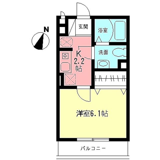 リヴィエール・Kの間取り