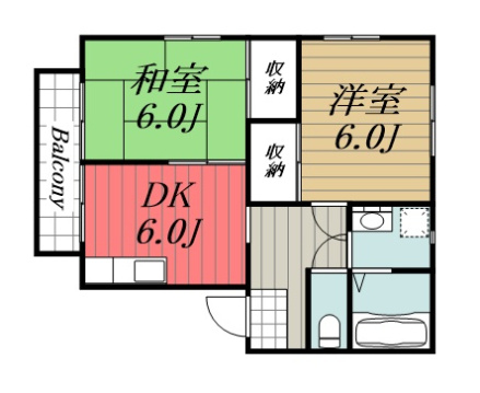 【間取り】 | エステートピア鹿野