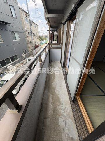 稲葉2丁目中古戸建のバルコニー|バルコニーは2面にあります！