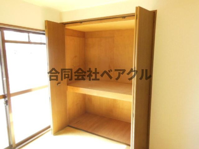 【収納】 | ヴィラビアンカⅢ | 収納のためのスペースです