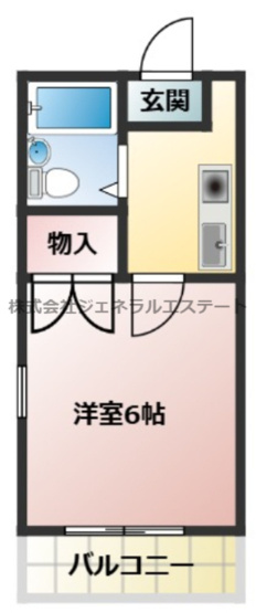 【間取り】 | レオパレスシティ門真