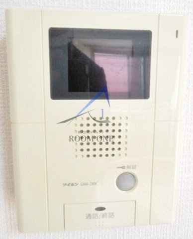 北新宿アーバンエクセレントのセキュリティ|モニター付きインターホンです。