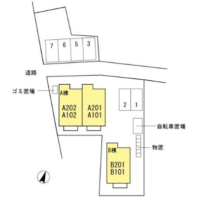 【外観】 | エレガンス中ノ島　B棟