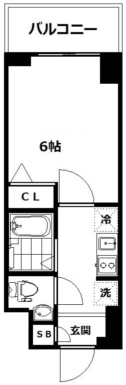 アイディ品川11の間取り|間取りです。