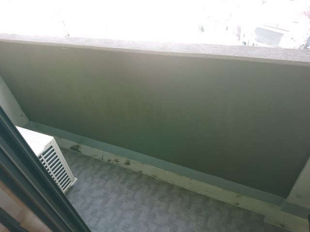 アリカ向島のバルコニー