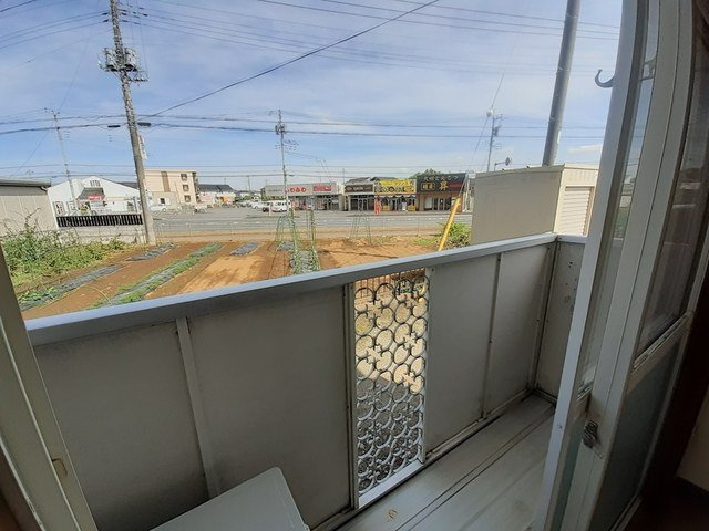 スカイハイツＨＡＲＵのバルコニー