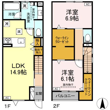 TRスギモトの間取り