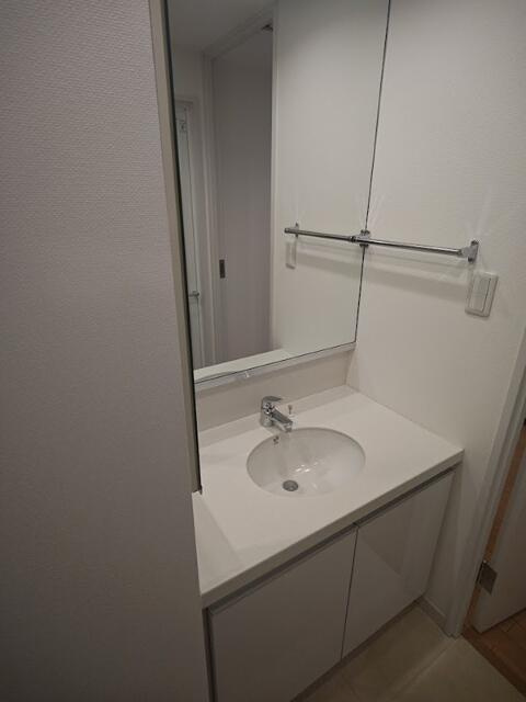 フレンシア麻布十番ノースの独立洗面台|独立洗面化粧台が付いています