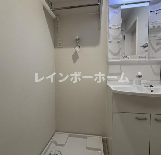 GRADUS矢切【仲介手数料：50％OFF】対象物件！の洗面所|忙しい朝には欠かせない洗面所です