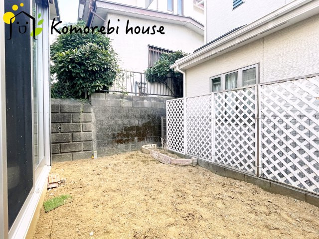 さいたま市西区大字佐知川　中古戸建の庭|簡単な家庭菜園も楽しめるお庭です