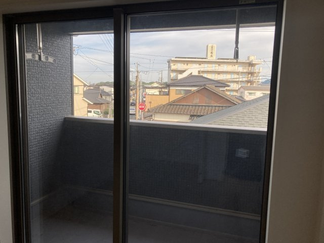 山陽小野田市赤崎　第２-１号地のバルコニー