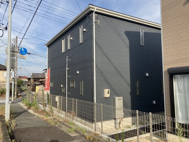クレイドルガーデン山陽小野田市赤崎　第２-１号地の前面道路含む現地写真