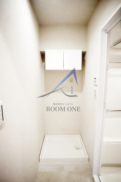 セブンスターマンション三軒茶屋の設備|洗濯機置場です。