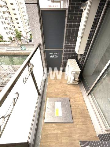 名古屋市中区正木２丁目の賃貸マンションのバルコニー