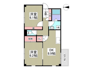 【間取り】 | サンウィング稲荷町