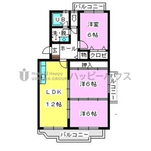 【間取り】 | レジデンス渡邊Ⅱ | 現況優先