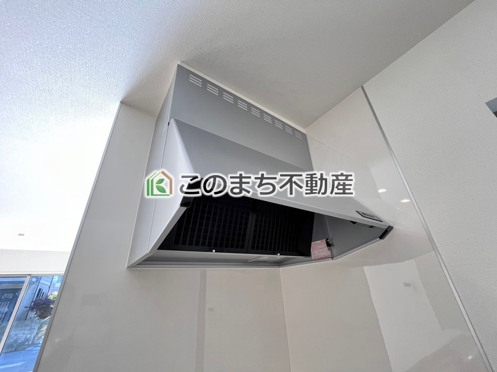 ハートフルタウン宇都宮市東町184番のキッチン|お料理の匂いもスッキリ♪シンプルデザインで掃除も簡単‼