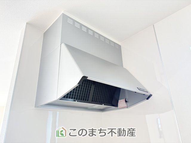 ハートフルタウン宇都宮市東町184番のキッチン|お料理の匂いもスッキリ♪シンプルデザインで掃除も簡単‼