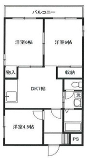 【間取り】 | ラフォーレ飯倉