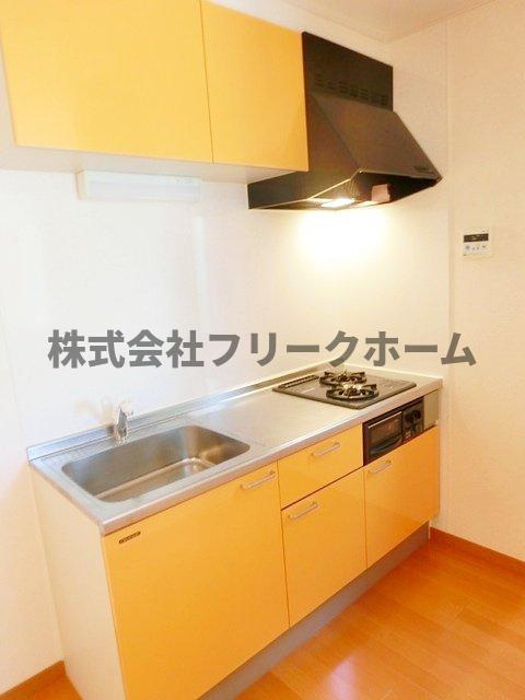武蔵野市中町２丁目のアパートのキッチン
