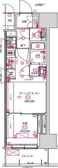 CREST TAPP名古屋山王の間取り