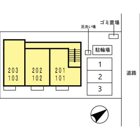 シャルムの区画図