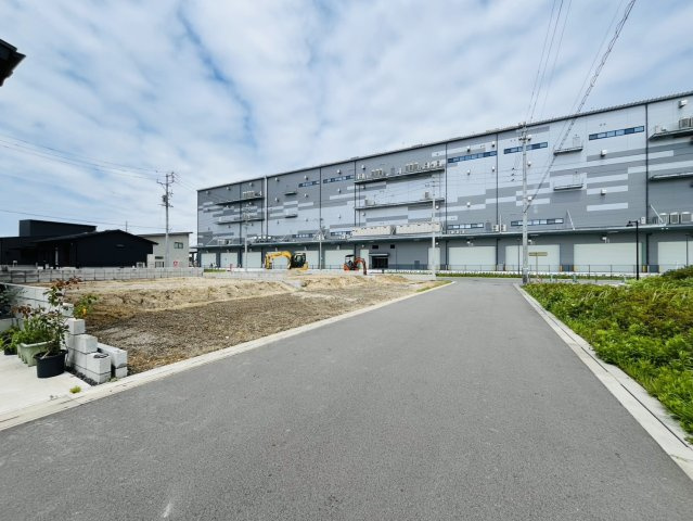 知多市新知新南性86『仲介手数料無料』新築一戸建て・建売の前面道路含む現地写真