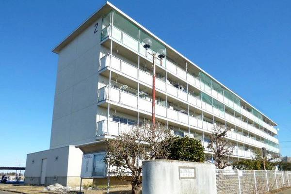 ビレッジハウス石下2号棟の外観