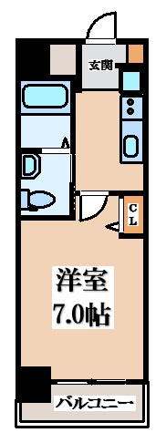 【間取り】 | Ｍ’プラザ小阪駅前
