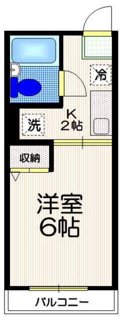 シティハイムみどりむらの間取り